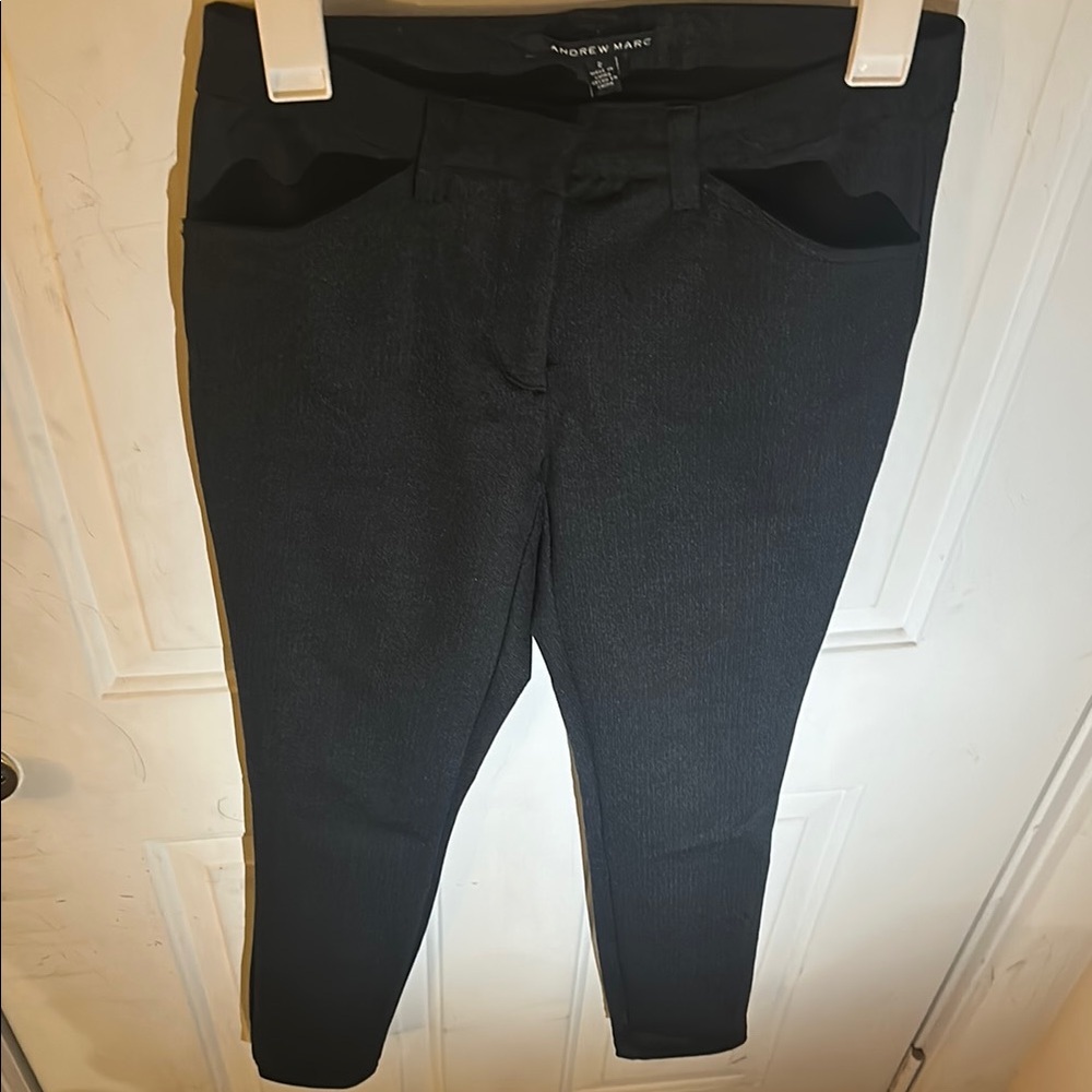 Andrew Marc Women’s Charcoal Dressy Pants